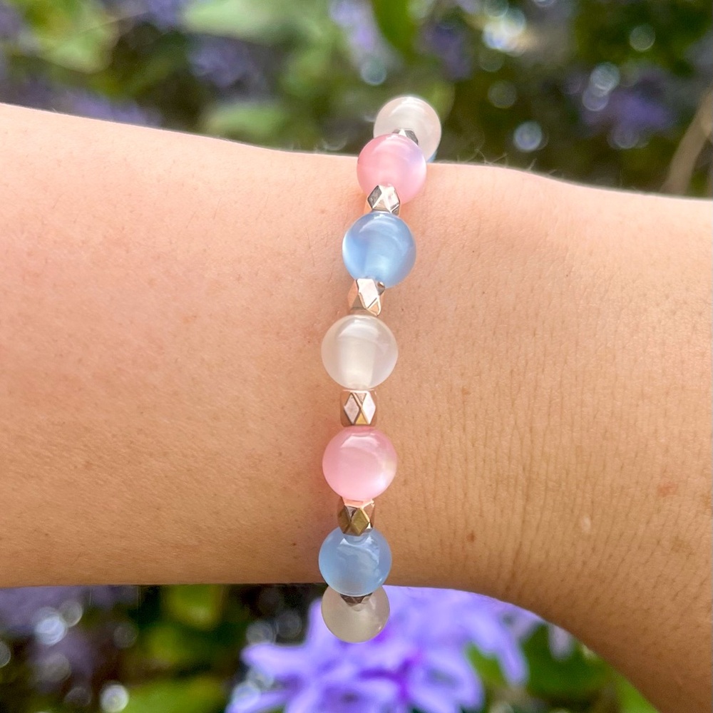 Mosaic 🎨 Japanese Cat Eye Beaded Bracelet